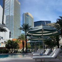 Photo taken at Park MGM Pool by 21E on 8/2/2022