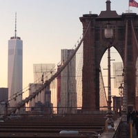 Photo taken at Brooklyn Bridge by Liudmila B. on 1/15/2015