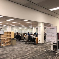 Photo taken at Bender Library by Mohamed A. on 2/14/2018