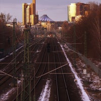 Photo taken at Monumentenbrücke by Max on 1/21/2022