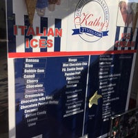 Photo taken at Kathy&amp;#39;s Gourmet Italian Ices &amp;amp; Ice Cream by Nate F. on 5/6/2015