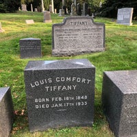 Photo taken at Louis Comfort Tiffany&amp;#39;s Grave by Nate F. on 9/1/2020
