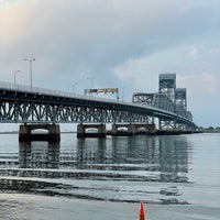 Photo taken at Marine Parkway - Gil Hodges Memorial Bridge by Nate F. on 7/16/2022