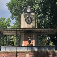 Photo taken at Delacorte Clock by Nate F. on 6/30/2019