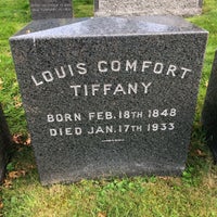 Photo taken at Louis Comfort Tiffany&amp;#39;s Grave by Nate F. on 9/1/2020