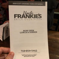 1/26/2019 tarihinde Nate F.ziyaretçi tarafından Uncle Frankie’s Brick Oven Pizza'de çekilen fotoğraf