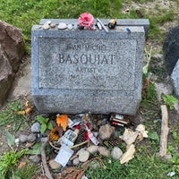 Photo taken at Jean-Michel Basquiat&amp;#39;s Gravesite by Nate F. on 6/28/2021