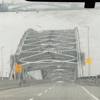 Photo taken at Bayonne Bridge by Nate F. on 11/27/2022