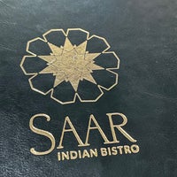 Photo taken at Saar Indian Bistro by Nate F. on 10/19/2022