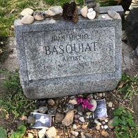 Photo taken at Jean-Michel Basquiat&amp;#39;s Gravesite by Nate F. on 5/18/2021