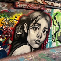 Photo taken at Leake Street Graffiti Tunnel by Nate F. on 4/22/2024