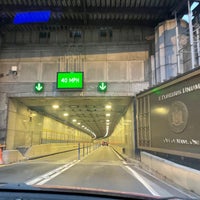 Photo taken at Hugh L. Carey Tunnel by Nate F. on 11/21/2021