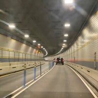 Photo taken at Hugh L. Carey Tunnel by Nate F. on 9/30/2021
