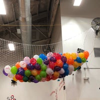 Photo taken at BounceU by Nate F. on 10/7/2018
