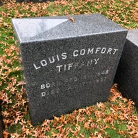 Photo taken at Louis Comfort Tiffany&amp;#39;s Grave by Nate F. on 11/11/2020