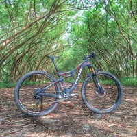 Photo taken at Tampines Bike Park by Marco M. on 1/29/2014