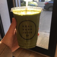 Photo taken at Real Good Juice Co. by Katherine C. on 3/10/2018