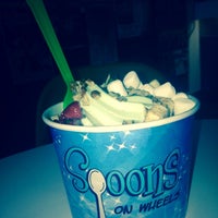Photo taken at Spoons Yogurt - Central Station by Oscar M. on 3/7/2014