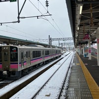 Photo taken at Ōmagari Station by だーはら 片. on 3/14/2024