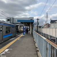 Photo taken at Nakanosakae Station by だーはら 片. on 2/29/2024