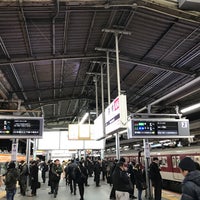 Photo taken at 近鉄 鶴橋駅 3-4番のりば by shin-am-on on 1/24/2017