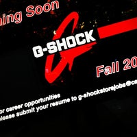 11/8/2012にLukeがG-Shock Storeで撮った写真