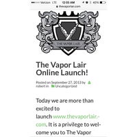 Photo taken at The Vapor Lair by vapor l. on 9/28/2013