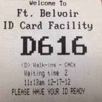Fort Belvoir Id Cards