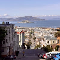 Photo taken at Lombard Street by Matej H. on 2/22/2024