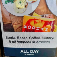 Photo taken at Kramerbooks &amp;amp; Afterwords Cafe by Bill A. on 3/26/2024