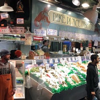 Photo taken at Pike Place Fish Market by Kevin K. on 10/28/2018