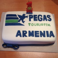 Photo taken at PEGAS Touristik Armenia by Mikhail A. on 12/18/2014