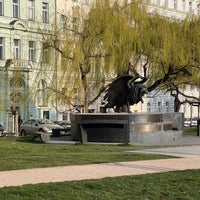 Photo taken at Klárov by Ondra P. on 3/9/2024