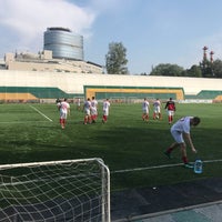 Photo taken at Стадион «Коломяги» by Павел М. on 9/8/2018