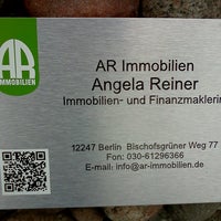 Photo taken at AR Immobilien by Angela R. on 4/12/2013