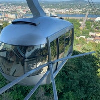 Photo taken at Portland Aerial Tram - Upper Terminal by Marcie L. on 8/6/2019