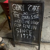 Photo taken at Ghandi Cafe by Cyrus B. on 8/1/2022