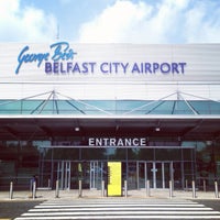 Photo taken at George Best Belfast City Airport (BHD) by Tracy L. on 7/12/2013