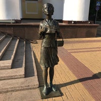 Photo taken at Памятник Театральному Зрителю by Alexander M. on 7/29/2018