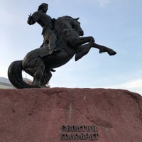 Photo taken at Памятник Евпатию Коловрату by Alexander M. on 9/8/2018