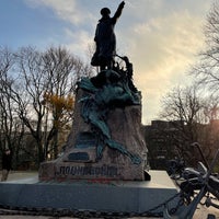 Photo taken at Памятник Адмиралу Макарову by Alexander M. on 10/30/2021