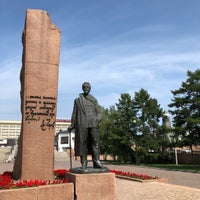 Photo taken at Памятник А.П. Чехову by Alexander M. on 7/30/2019