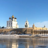 Photo taken at Пскова by Alexander M. on 11/29/2018