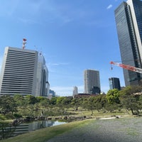 Photo taken at Kyu Shiba Rikyu Garden by TM on 4/20/2024