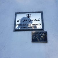 Photo taken at Ambasciata Della Repubblica Islamica Dell&amp;#39;Iran by Ghazal G. on 2/8/2022