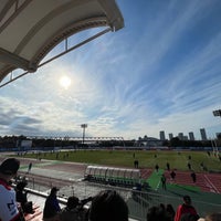 Photo taken at Yumenoshima Stadium by hal @. on 1/21/2023