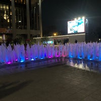 Photo taken at Music Center Plaza by Mike V. on 10/10/2019