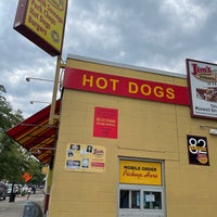 Photo taken at Jim&amp;#39;s Original Hot Dog by James O. on 8/2/2021