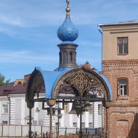 Photo taken at Казанский Богородицкий мужской монастырь by Pavel R. on 9/5/2020