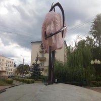 Photo taken at Памятник жертвам радиационных катастроф by Анатолий И. on 8/28/2014